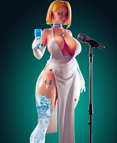 Frost witch super hero model - ,