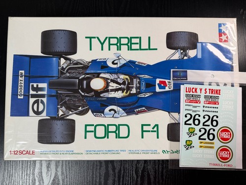 Tamiya tyrell 003 - 1/12, f1