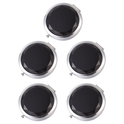 5pcs foldable makeup mirrors - foldable,