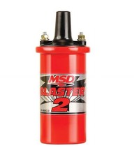 MSD Ignition Blaster 2 Performance Ignition Coil Without Ballast Resistor (Red)