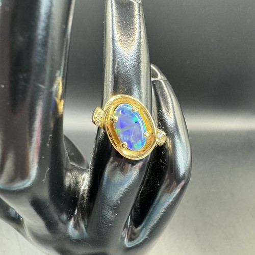Australian solid black opal - australian,