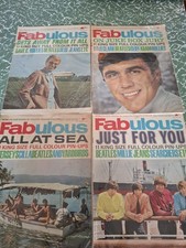 4 x FABULOUS Magazines 1964