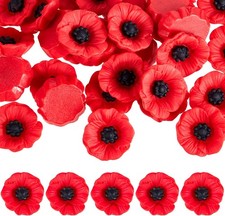 24 Set Resin Artificial Red