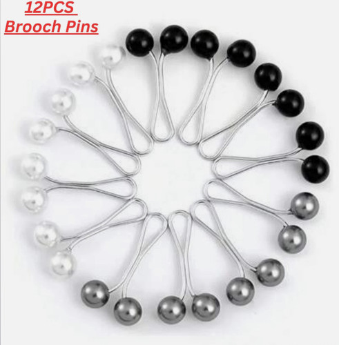 Hijab scarf pins - x, brooch