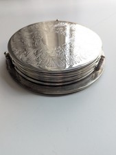 Vintage Silver Plated Embossed