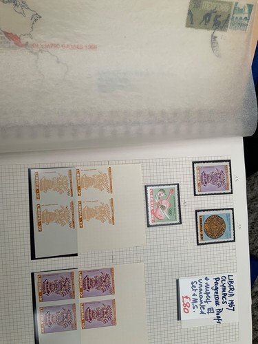 Stamps 1968 olympic - stamps,