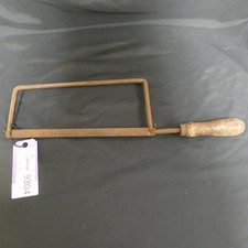Antique Hacksaw saw 50cm with metal Blade Carpenters - (9304)