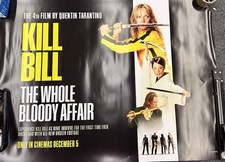 Kill Bill Whole Bloody Affair Quad Poster UK Cinema Original