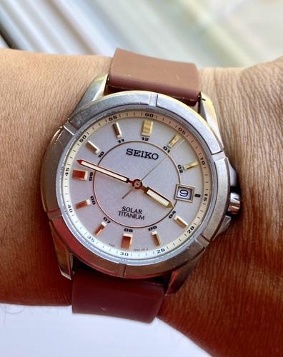 Seiko solar 36mm titanium - 36mm,