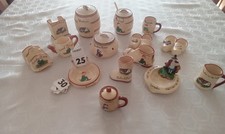 Fifteen Pieces Pixie Manor Ware Various Places
