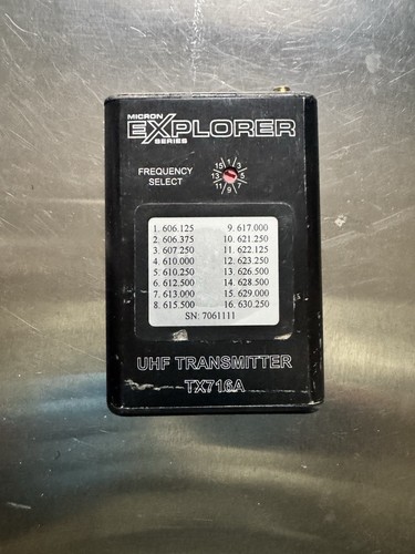 Micron explorer 100 - micron, uhf