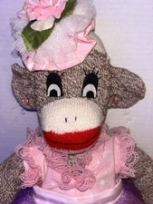 Unique Ballerina Sock Monkey