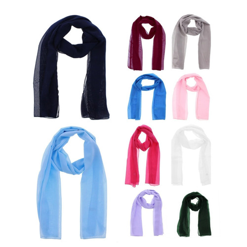 Ladies chiffon scarves women - chiffon,