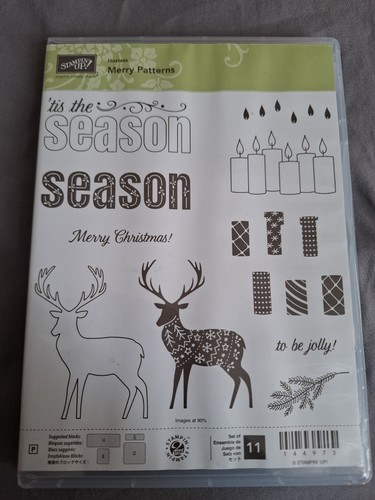 Stampin stamp set - up,