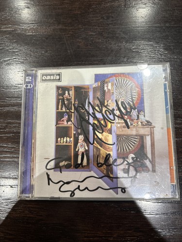 Oasis signed liam - cd, –