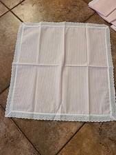 Set 6 Seersucker Table Cloth