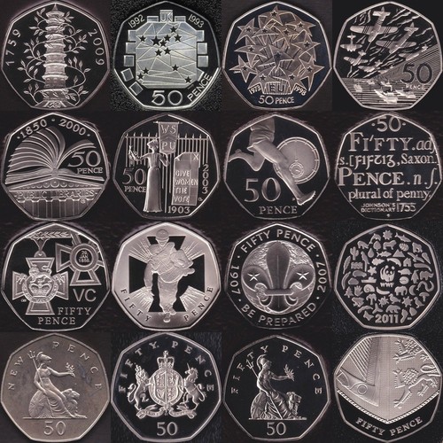 Proof 50p coin 1971 2022 - 50p,