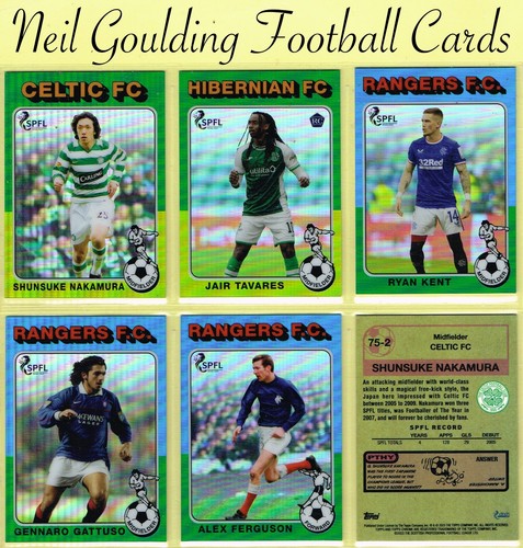 Topps chrome spfl scottish - topps,