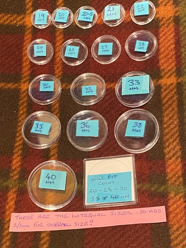 Coin capsules and - and,