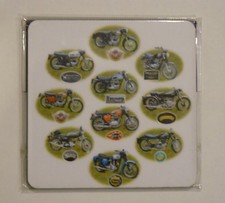 motorbikes coaster classic motorbikes triumph ajs matchless bsa vincent norton
