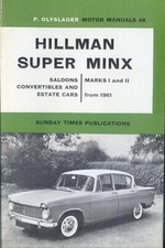 Hillman Super Minx Mk I & II
