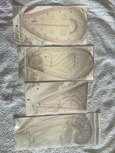 Bnwt french curve rulers - curve, for