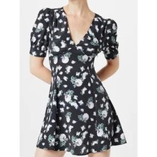 Topshop Bella V-Neck Mini Tea