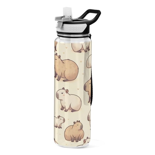 Catroon cute capybaras sport - catroon,