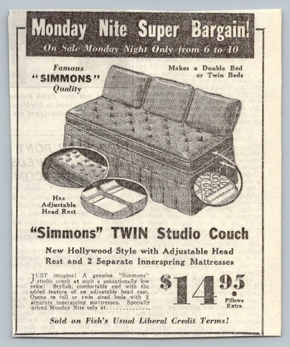 1930s simmons hollywood style - simmons,