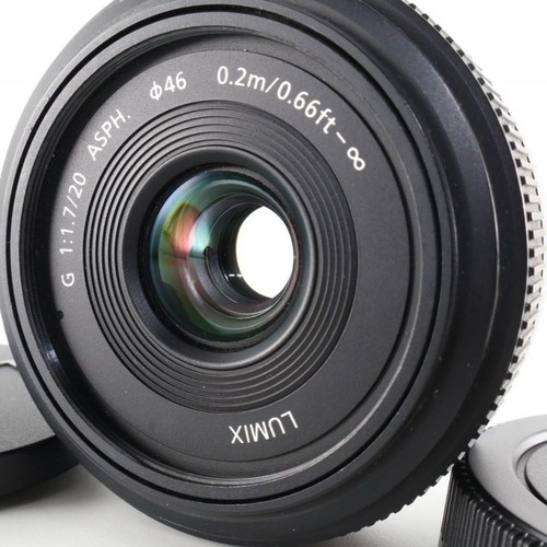 Panasonic lumix 20mm 7 - g, f1.7