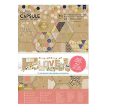 Geometric Kraft - A4 Ultimate Die-Cut & Paper Pack-Docrafts Papermania - 48pk