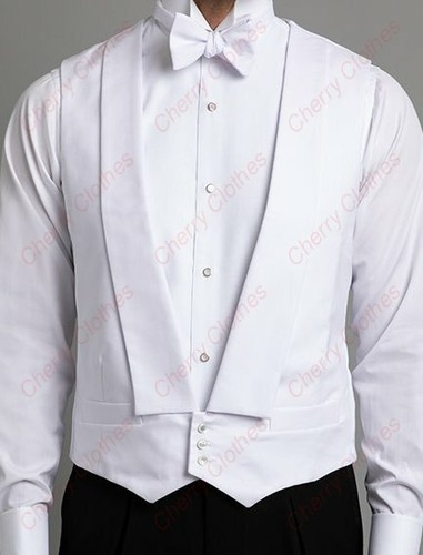 Mens white tie marcella - white, dress