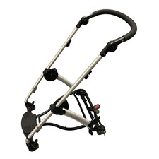 Mamas and Papas Sola 1  Chassis Pram Chassis Brushed Silver