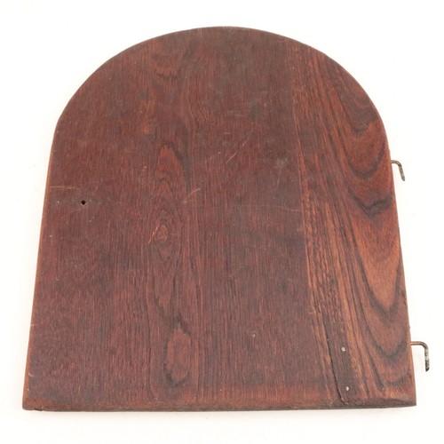 Wooden back door inches - back, tall