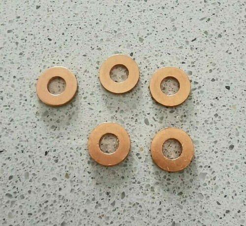 Copper sealing washers 4mm - copper,
