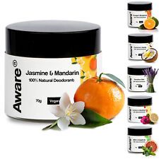 Aware 24-Hour Natural Organic Vegan Deodorant Balm Plastic Free 70g Bodycare