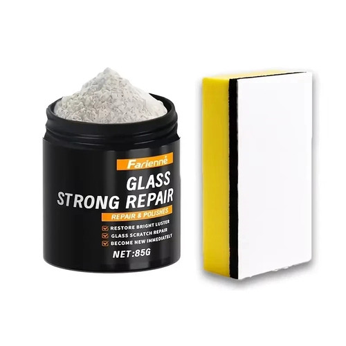 Glass scratch repair powder - scratch,