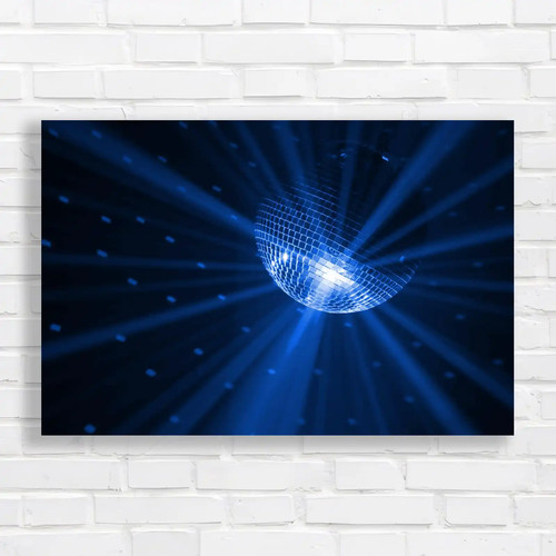 Ballroom disco light blue - disco,