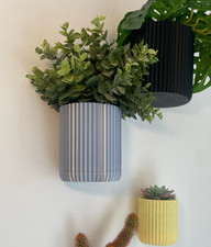 Modern wall mounted planter - wall,