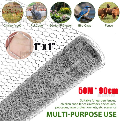 50m galvanised welded wire - 50m,