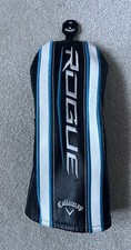 Genuine Callaway Rogue Head Cover - Black/White/Blue. For Fairway Wood