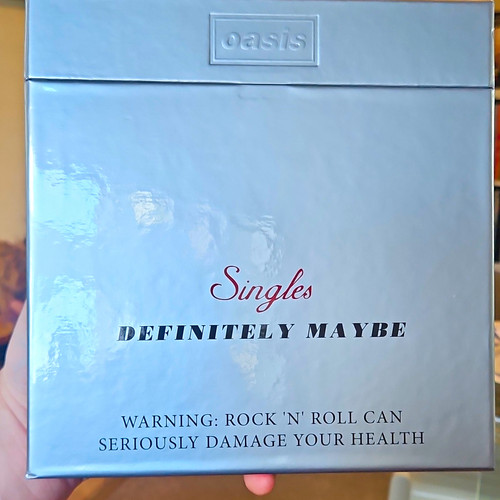 Oasis singles definitely maybe - oasis,