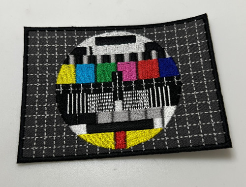 Retro test card - retro, tv