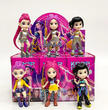 Cosplay Kp*/p Demon Hunters Dolls Moveable Joint Collectible Figure 6 Pieces