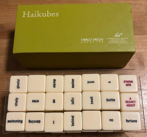 Haikubes game forrest pruzan - game, forrest-pruzan