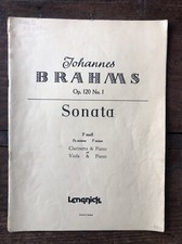 Brahms Sonata