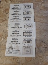 5x PREMIUM SAVINGS BONDS £10