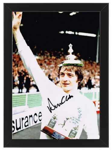Framed allan clarke signed - allan,