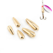 Lot Fishing Inline Spinner Lure Body Sinkers Flying C Making Supplies Bass Trout