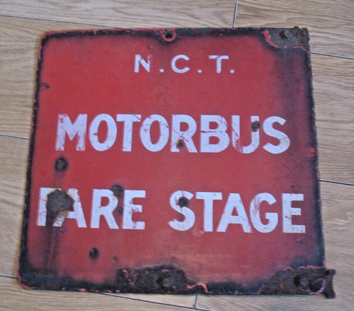 Original double sided enamel - sided,